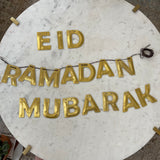 Metal Ramadan & Eid Interchangeable Banner- Final Sale