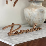Ramadan Table Sign