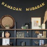 Metal Ramadan & Eid Interchangeable Banner- Final Sale