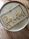 Ramadan Trivet - Arabic/English