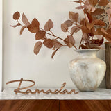Ramadan Table Sign